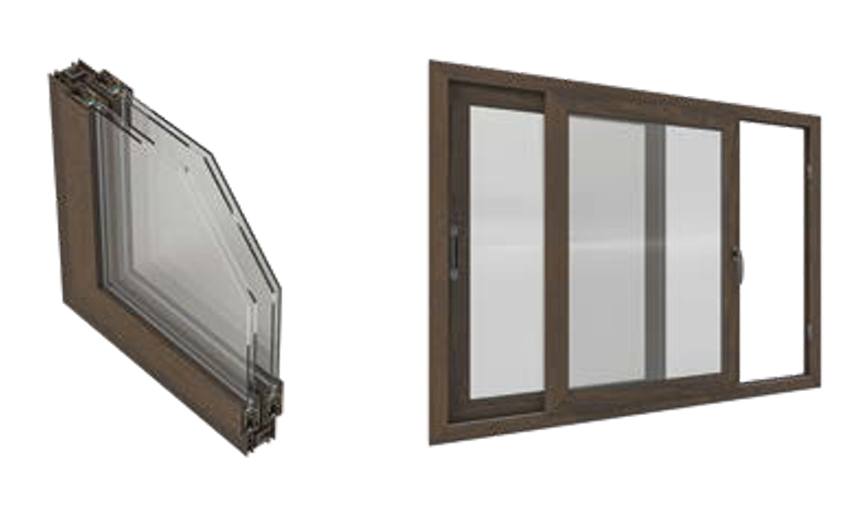 ventana de PVC línea advance